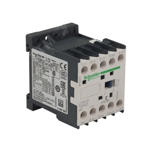 Пускатель магнитный 12А = 24В 1НО LP4K