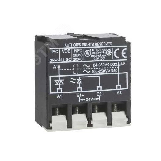 Интерфейс. модуль твердотельн.24В