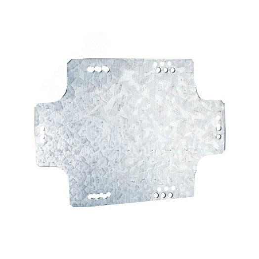 Пластина монтажная 180х118мм для коробок 190х140мм оцинкованная сталь