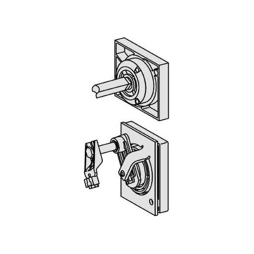 Рукоятка выносная INS40/16 черная, боковая