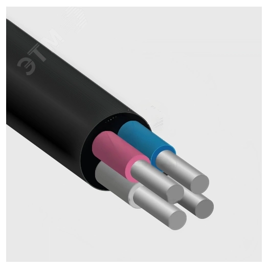 кабель АВВГнг(А)-LS 4х4ок(N)-0.660