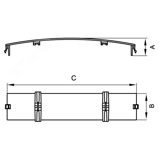 Пластина торцевая TC 200х50