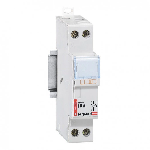 Держатель плавких вставок 1Р+N 250B10A