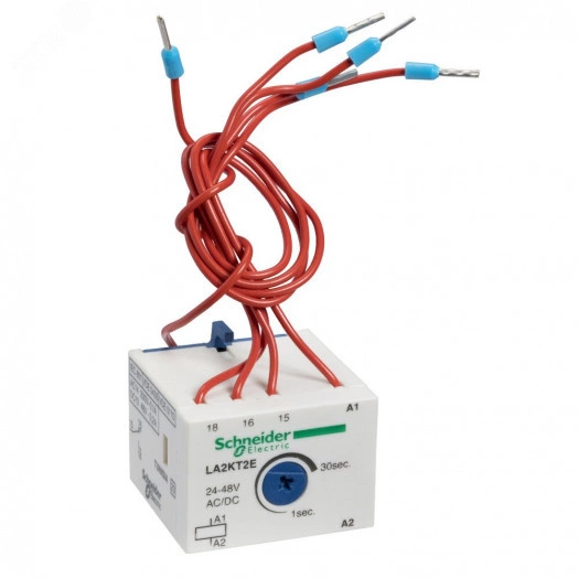 Блок контактов с выдержкой на включение