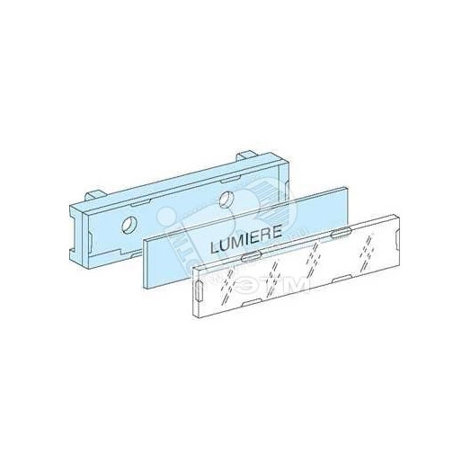 Этикетка защелкивающаяся 25х85 мм (12шт)