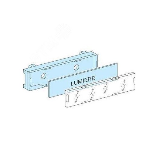 Этикетка защелкивающаяся 25х85 мм (12шт)