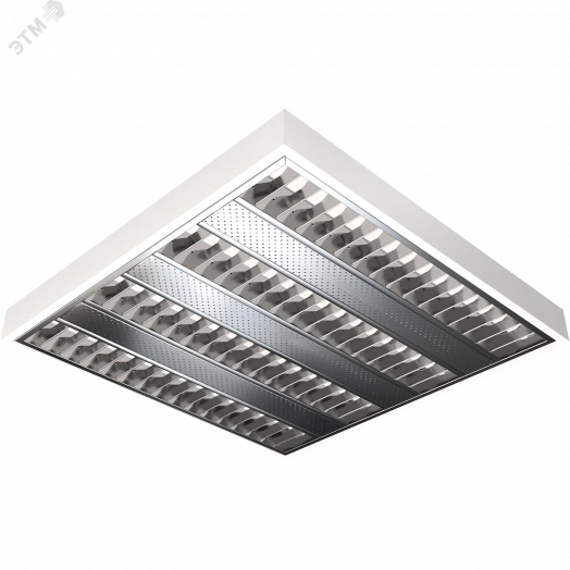 Светильник PTF 4x14 Т5,ЭПРА, бипараб/с белыми     неперфорированными вставками