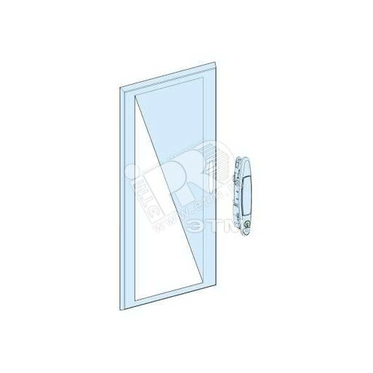 Дверь непрозрачная навесного или напольного шкафа 27 модулей