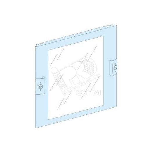 Панель передняя прозрачная 9 модулей