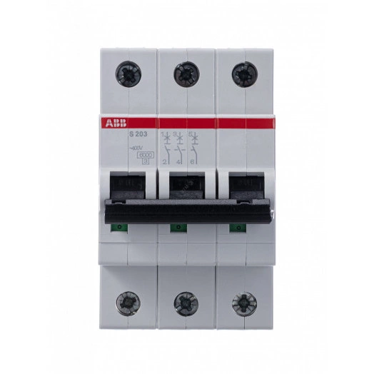 Выключатель автоматический трехполюсный 16А D S203 6кА