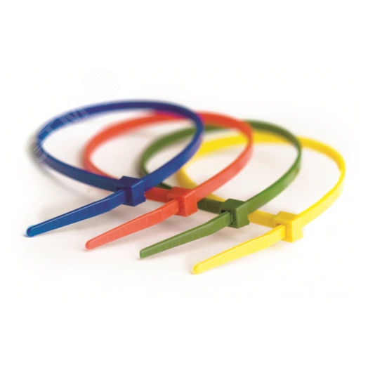 Хомут 140х3.6мм крас (100шт