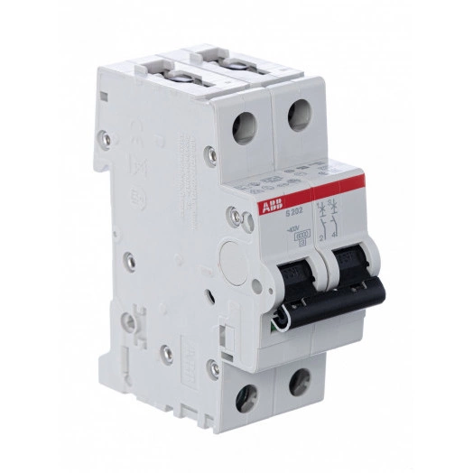 Выключатель автоматический двухполюсный 6А B S202 6кА