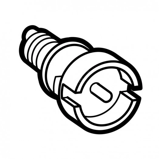 Замок с двусторонним ключом для металлических или остекленных дверей XL3 с 1 комплектом