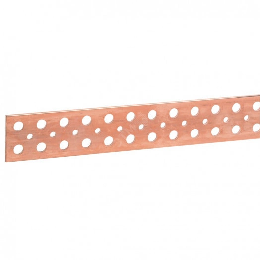 Шина плоская медная 63x5мм до 800/700А длина 1750мм