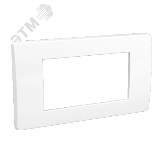 BRAVA Рамка 4 модуля белая