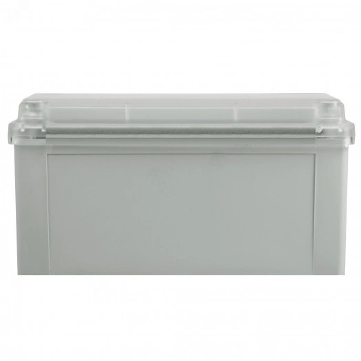 Коробка распределительная  IP56 240х190х90мм с гладкими стенками прозрачная