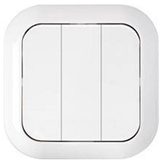 Беларусь Выключатель трехклавишный скрытый