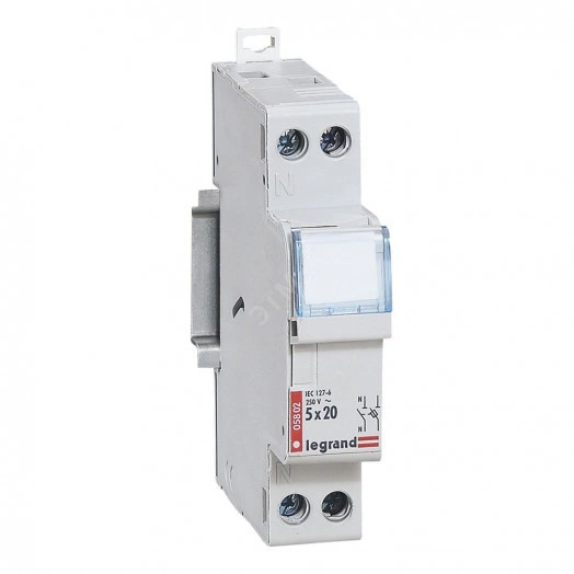 Держатель плавких вставок 1Р+N 5х20