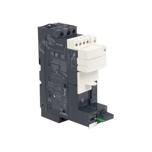 Блок силовой 32А с клеммником дополнительный контакт