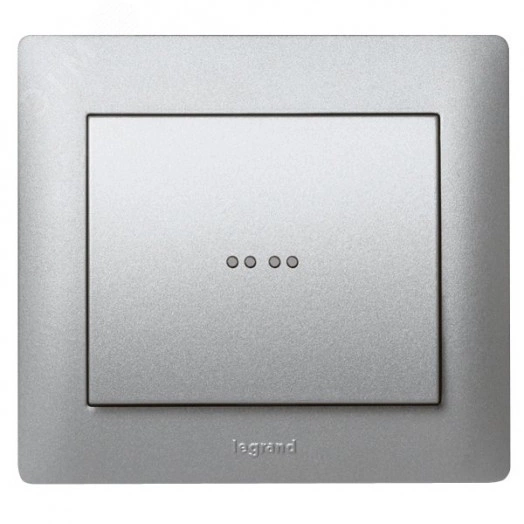 Лицевая панель Galea Life простая с индикацией White