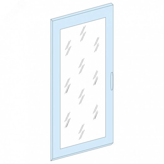 Дверь прозрачная IP55 7 модулей