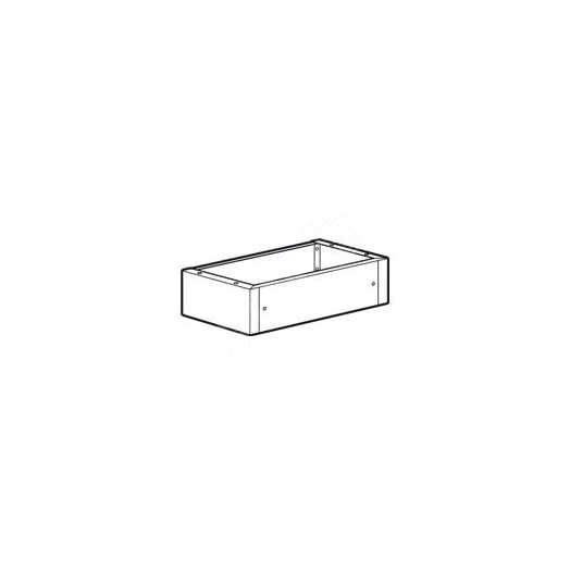 Цоколь XL3 800 для шкафов и щитов IP43 660мм