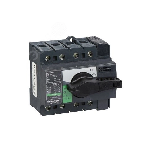 Выключатель-разъединитель INS40 4п