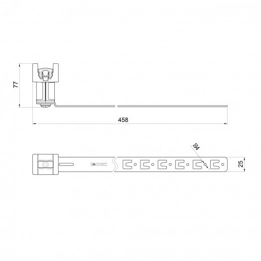 Кольцо резиновое уплотнительное для двустенной трубы 90мм