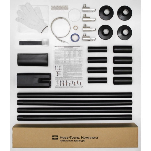 Муфта кабельная концевая 1КНТпН-4х(150-240) с наконечниками болтовыми