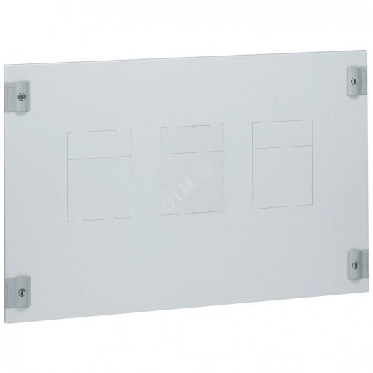 Панель лицевая металлическая XL3 800/4000 1-3 DPX 250/630 вертикальный монтаж 24 модуля