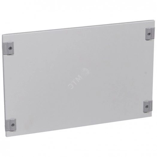 Панель лицевая сплошная металлическая с замком на 1/4 оборота XL3 800/4000 высота 400мм