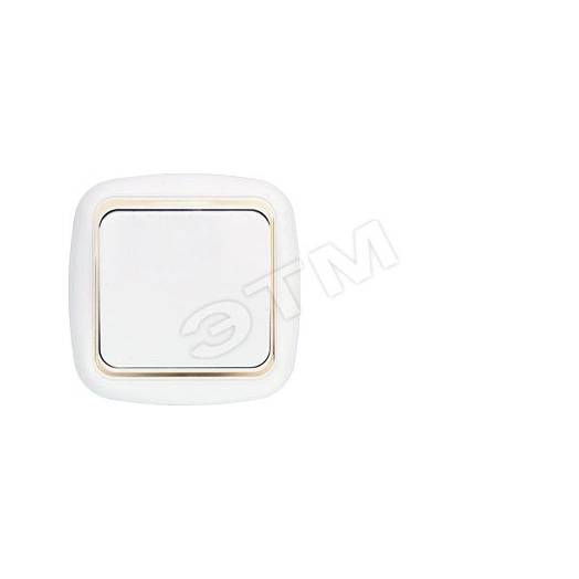 Выключатель одноклавишный скрытый