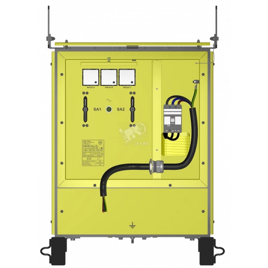 Станция для прогрева бетона и грунта трансформаторная СПБ-100(Al)