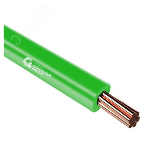 Провод НВМ-4 0.50 600 зеленый