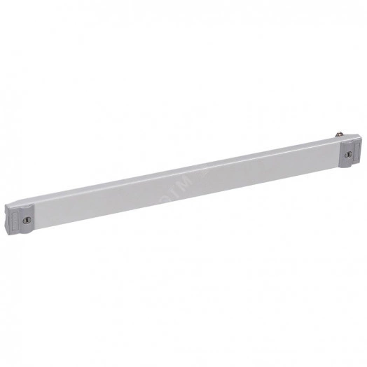 Панель лицевая сплошная металлическая с замком на 1/4 оборота XL3 800/4000 высота 50мм