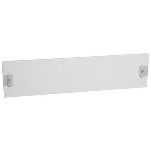 Панель лицевая сплошная металлическая с замком на 1/4 оборота XL3 800/4000 высота 150мм