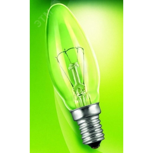 Лампа накаливания ДС 230-40вт Е14 FAVOR Свеча