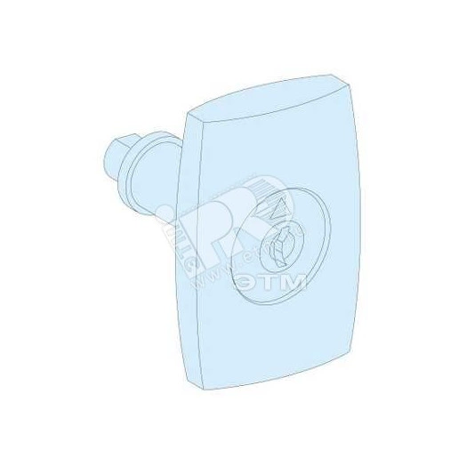 Ручка с замком +2 ключа 405 IP55