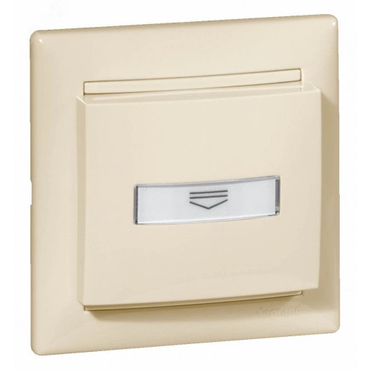 VALENA Выключатель карточный стандартный 10А слоновая кость