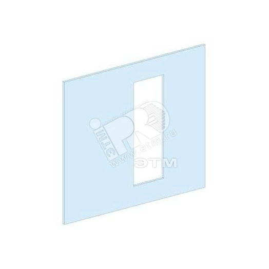 Панель передняя для горизонтальной моноблочной установки ввода