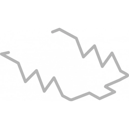 Скоба-держатель металлическая