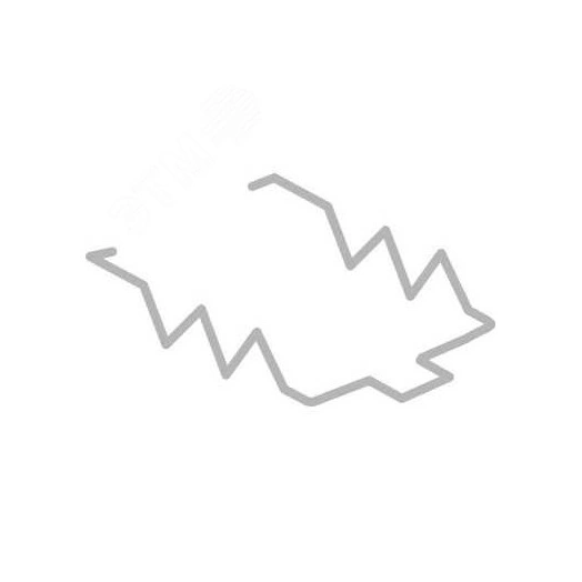 Скоба-держатель металлическая