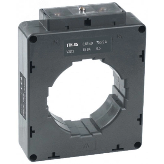 Трансформатор тока ТТИ-85 750/5А 15ВА класс точности 0.5