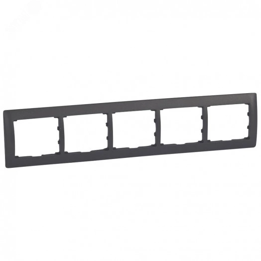 Galea Life Рамка 5 постов темная бронза