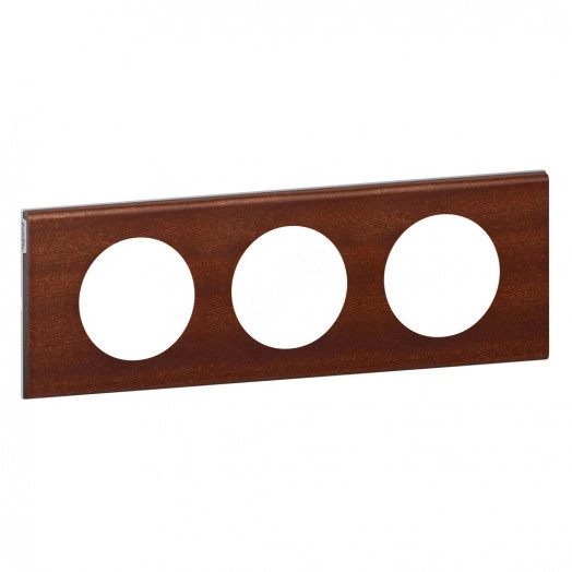 Рамка, трехпостовая, орех