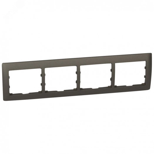 Galea Life Рамка 4 поста темная бронза