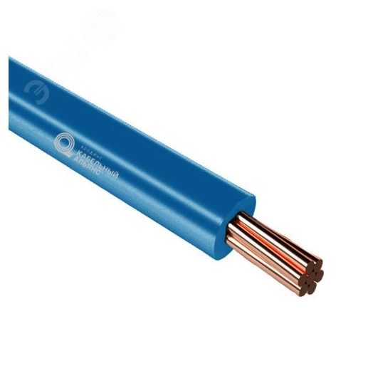 Провод НВМ-4 0.35 600В синий