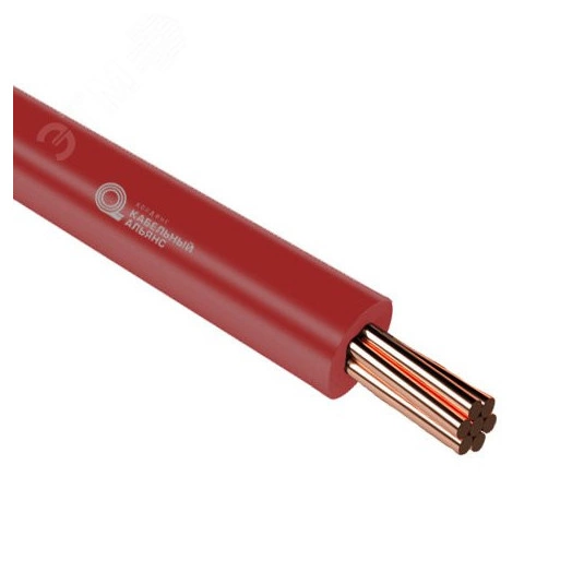 Провод НВМ-4 0.35 600 красный