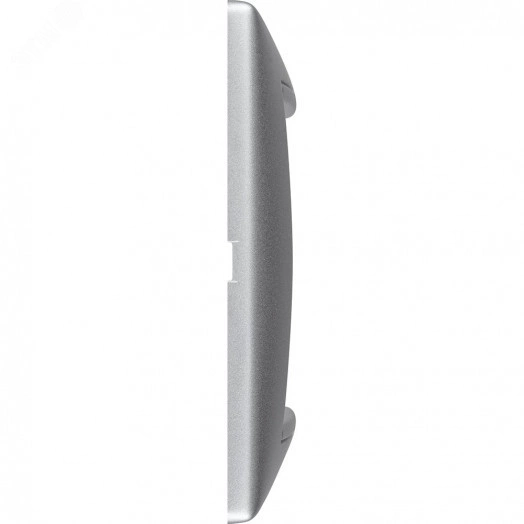 VALENA Рамка 1 пост горизонтальная алюминий