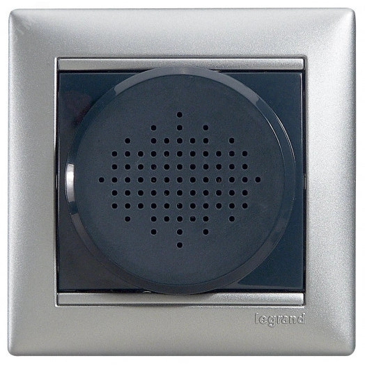 VALENA Рамка 1 пост горизонтальная алюминий